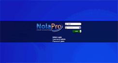 Desktop Screenshot of demo.nolapro.com